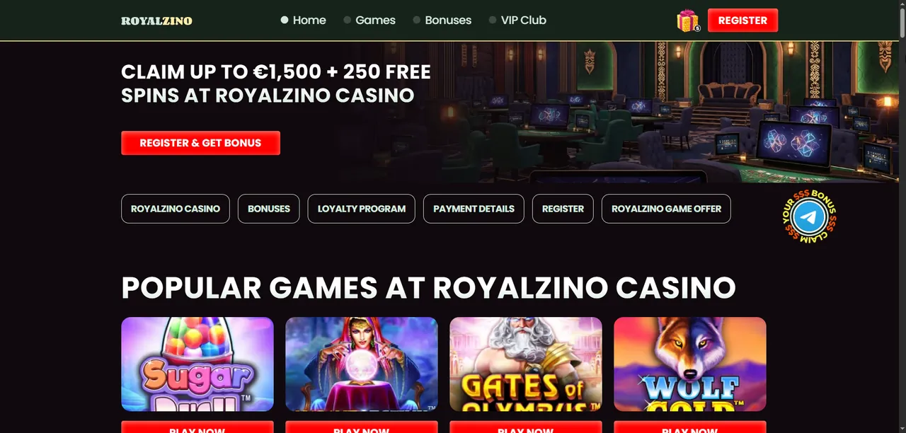Royalzino Casino - Portal Afiliat & Recenzii România Casino
